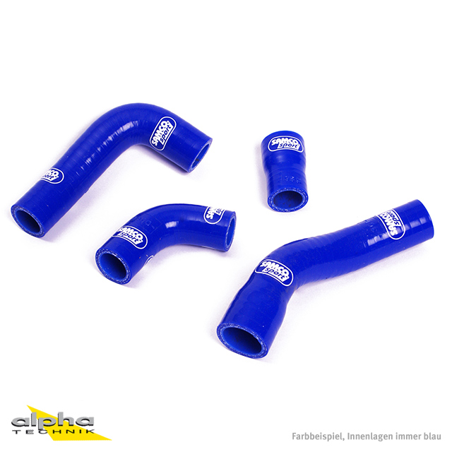 Kit de Mangueras de Silicona SAMCO SPORT azul para Yamaha TRX850 año de modelo 1996-2000