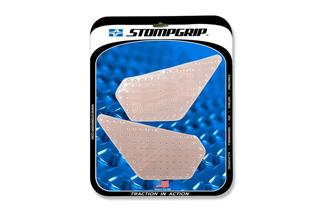 Almohadilla Stompgrip depósito de gasolina transparente, Volcano, para Zero S ZF9.8, 2019-2023, SR ZF13.0, 2020-2023