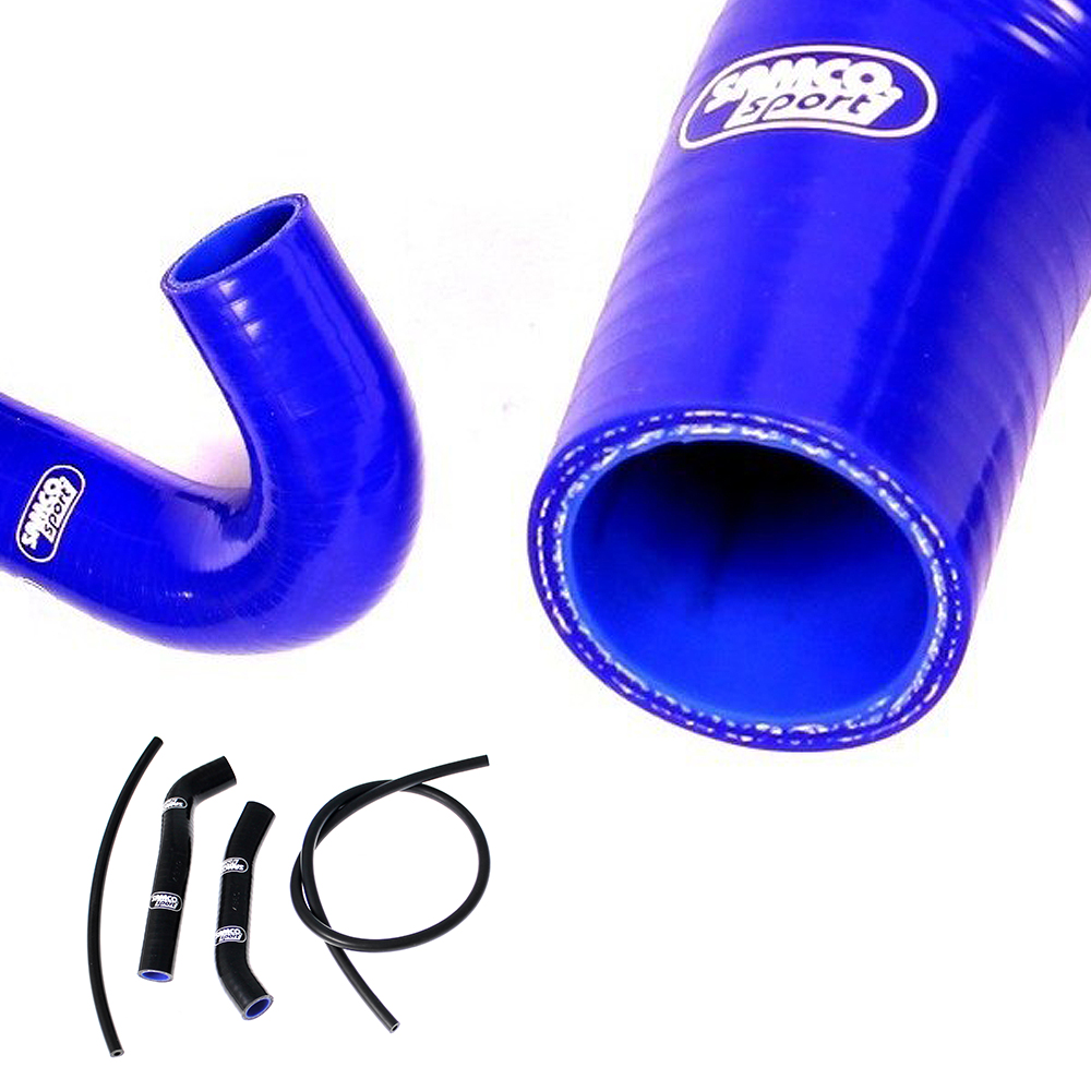 Kit de mangueras de silicona SAMCO SPORT azul para Kawasaki KR1 año del modelo 1988-1991
