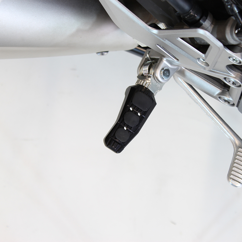 Kit de estriberas de repuesto Gilles Touring, pasajero, negro para Honda CBR1000RR, CBR650R
