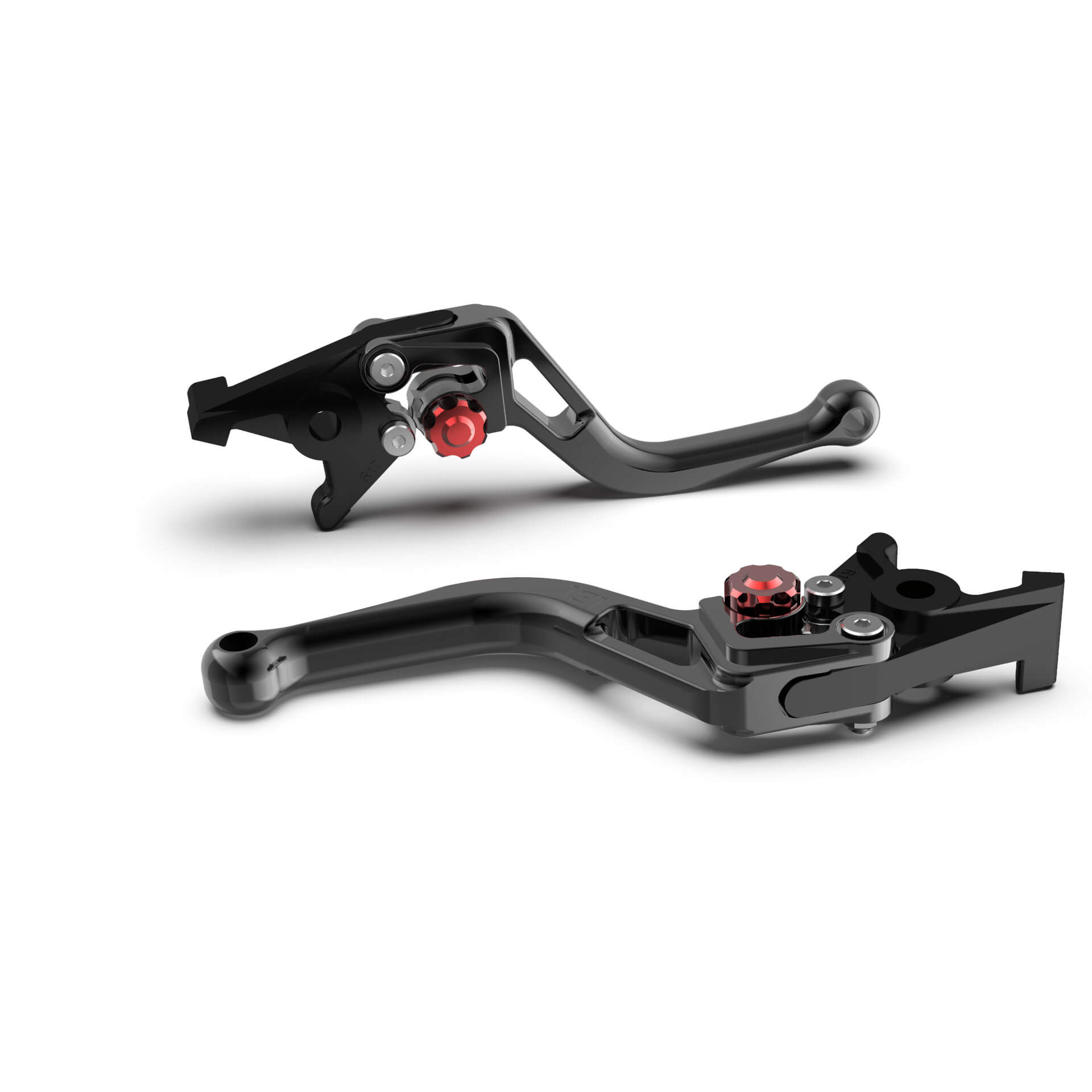 LSL maneta del embrague BOW L15, corta, negro/rojo