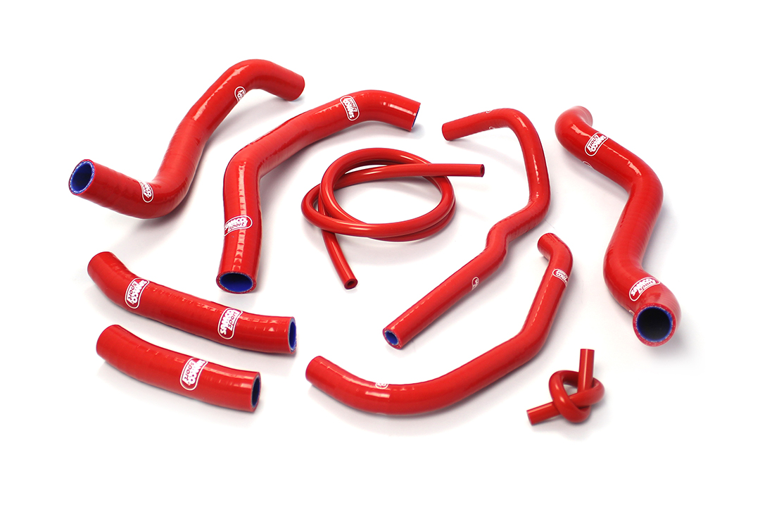 Kit de Mangueras de Silicona SAMCO SPORT rojo para Honda CBR1000RR-R Fireblade SP Modelo 2020-2023