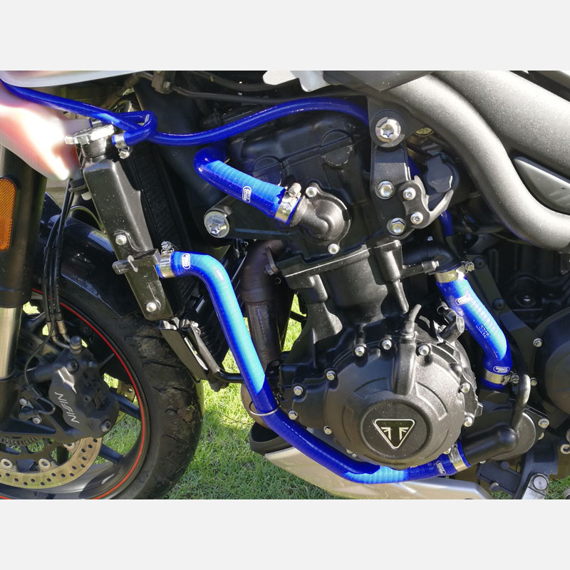 Kit de mangueras de silicona Samco azul Triumph Tiger 1050 Sport