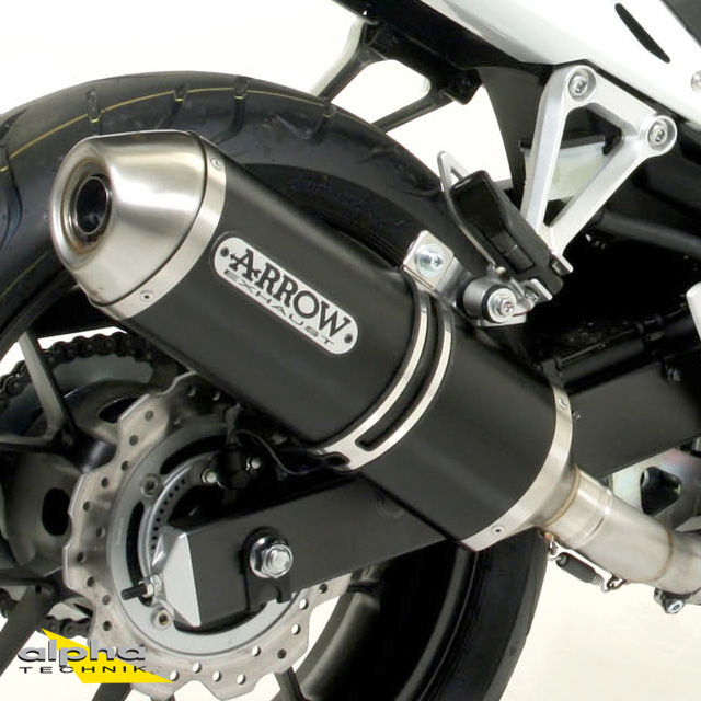 Escape ARROW RACE TECH para Honda CB500F / CBR500R / CB500X 2013- de aluminio, negro