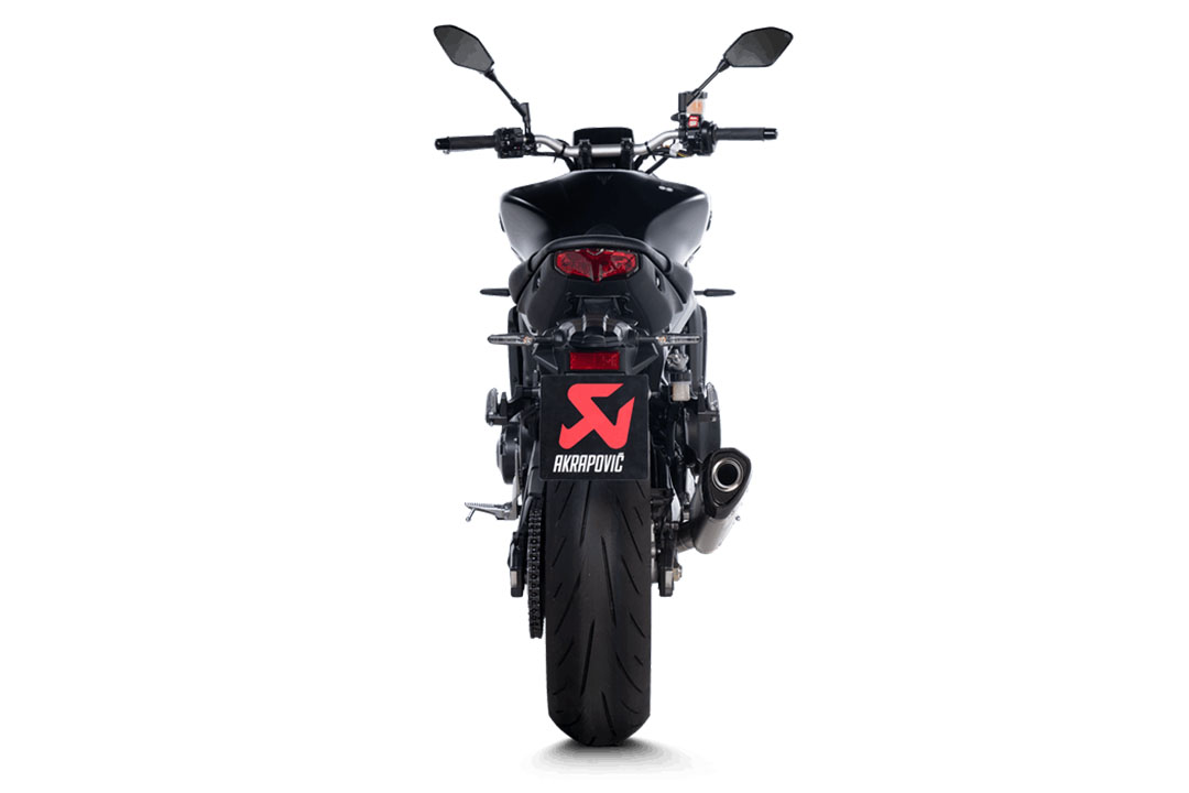 Akrapovic Racing Line (Titanium) sistema de escape para Yamaha MT-09 / SP año del modelo 2021-2025