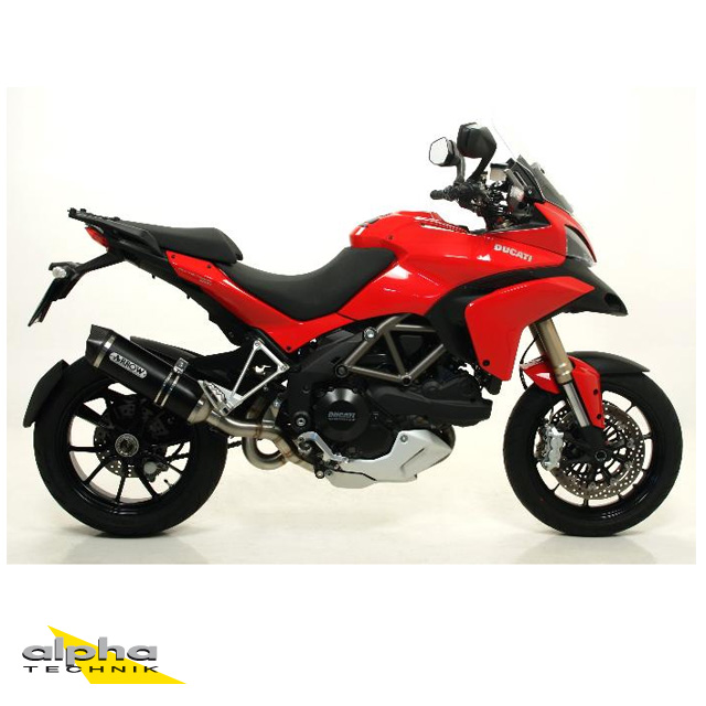 Escape ARROW RACE TECH para Ducati Multistrada 1200 / Diavel / Monster 1200 / Monster 821 de aluminio, negro