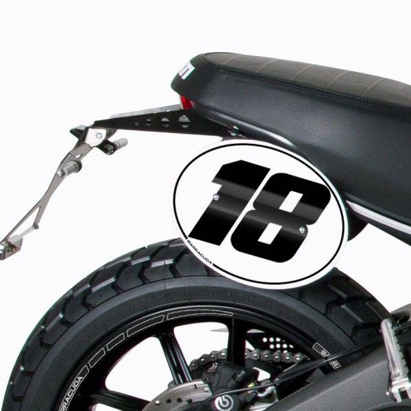Placa Portanúmeros Barracuda Ducati Scrambler 2015-2017