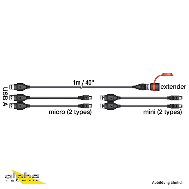Set de adaptadores USB O-109 OPTIMATE