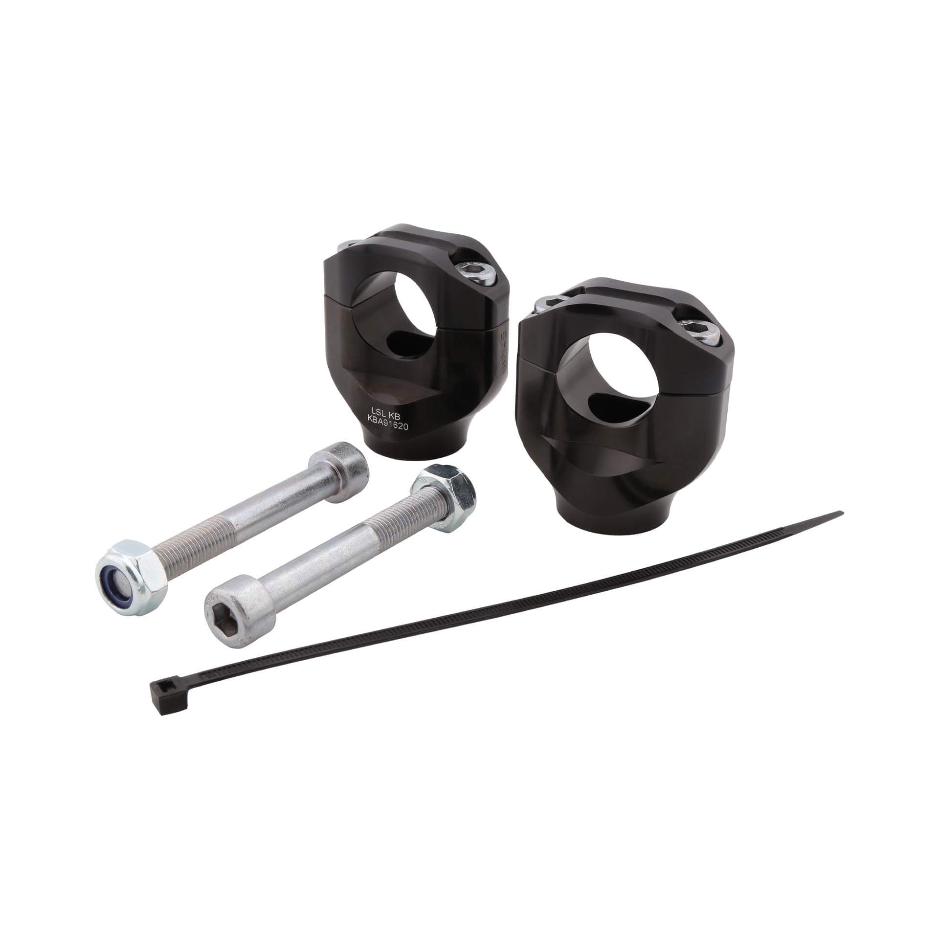 LSL Kit de Torretas de Manillar de 28,6 mm para BMW S1000R, Tipo 2R99, 2R99r, 2021- , negro