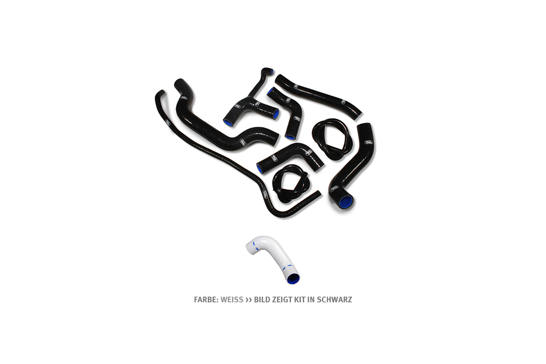 Kit de mangueras de silicona SAMCO SPORT blanco para Ducati Monster 821S EURO 3 Monster 1200S R EURO 3 Año de modelo 2014-2016