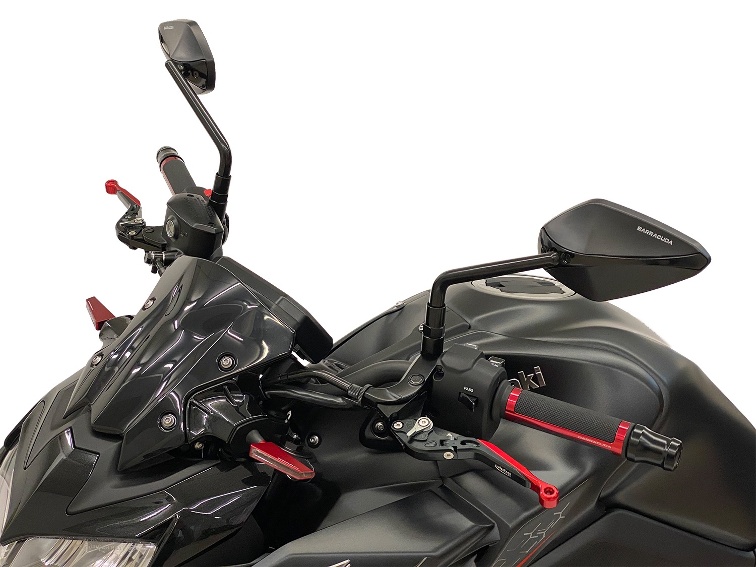 Kit Kawasaki Barracuda RED EDITION para Kawasaki Z900 2021-2022