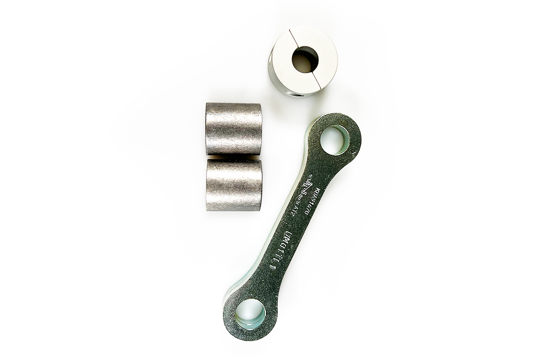 Kit de Abatimiento alpha Technik 40mm para Yamaha XT660R; Tipo DM01; Año de modelo 2004-