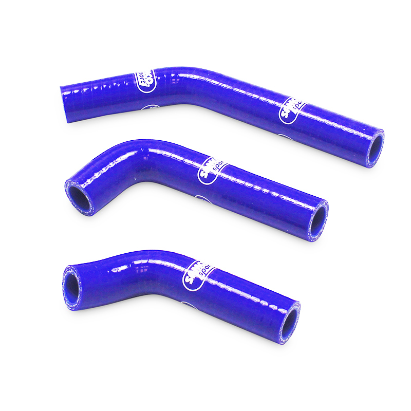 Kit de mangueras de silicona SAMCO SPORT azul para Honda RS125 año del modelo 1985-1986