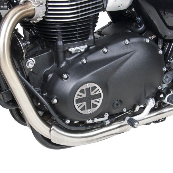 Cubierta de Tapa de Motor Barracuda tapa Triumph Street Twin 2016- plateado