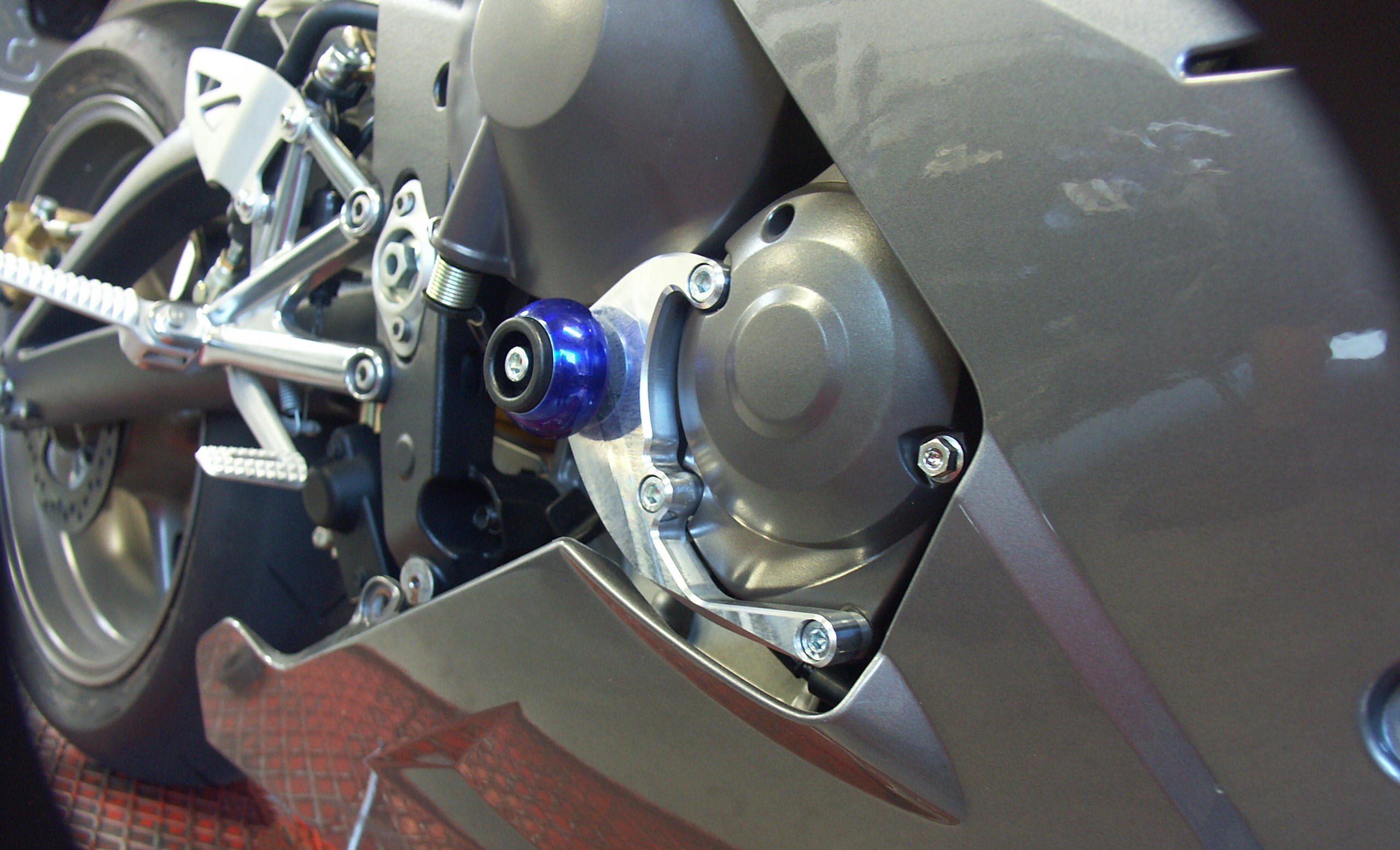 Embrague LSL Crash-Ball para Triumph 675, 2006-, azul