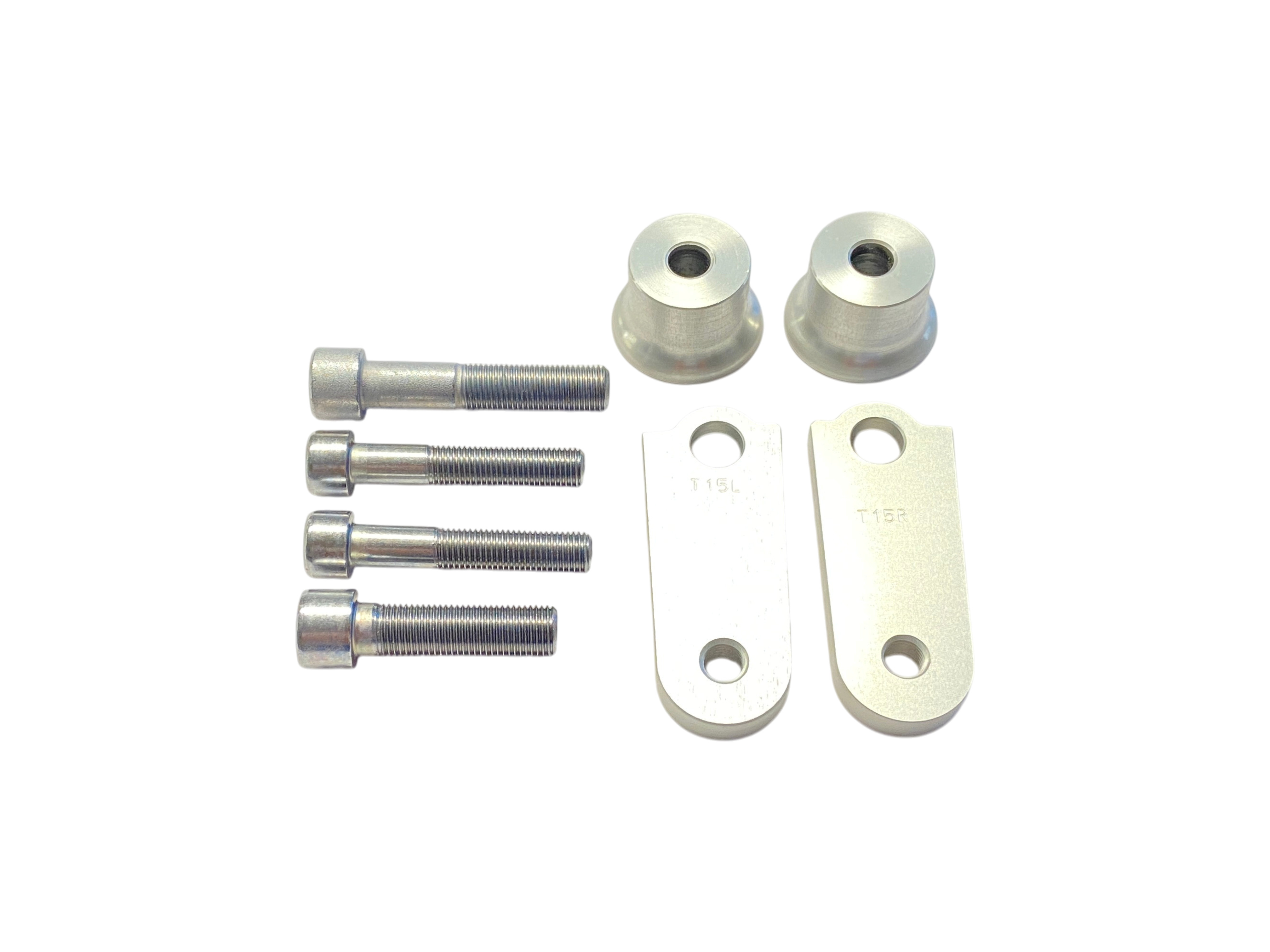 Kit de montaje LSL Crash Pad para Triumph Speed Triple, 1997-2004