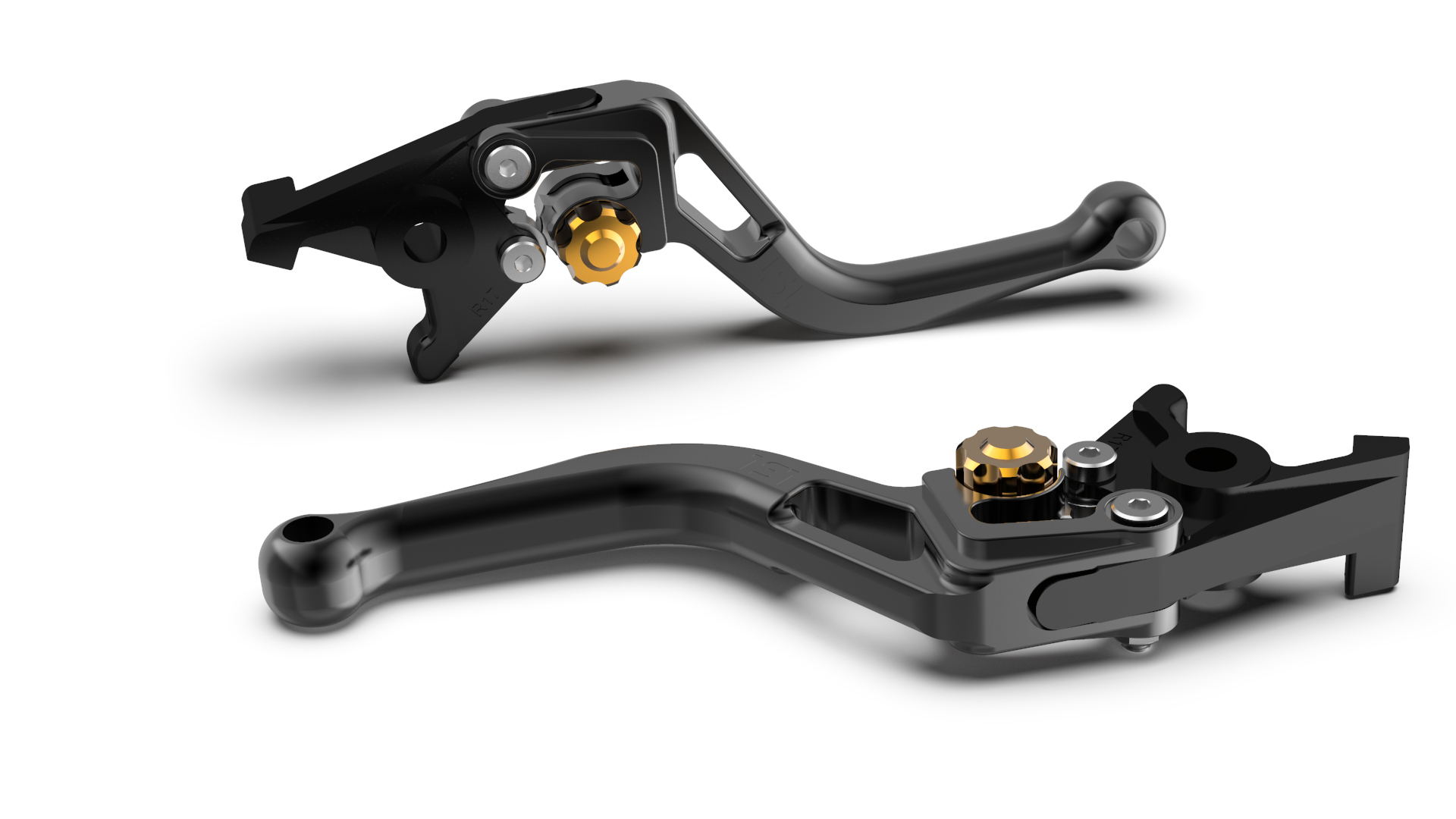 LSL maneta del embrague BOW L83R, corto, negro/oro