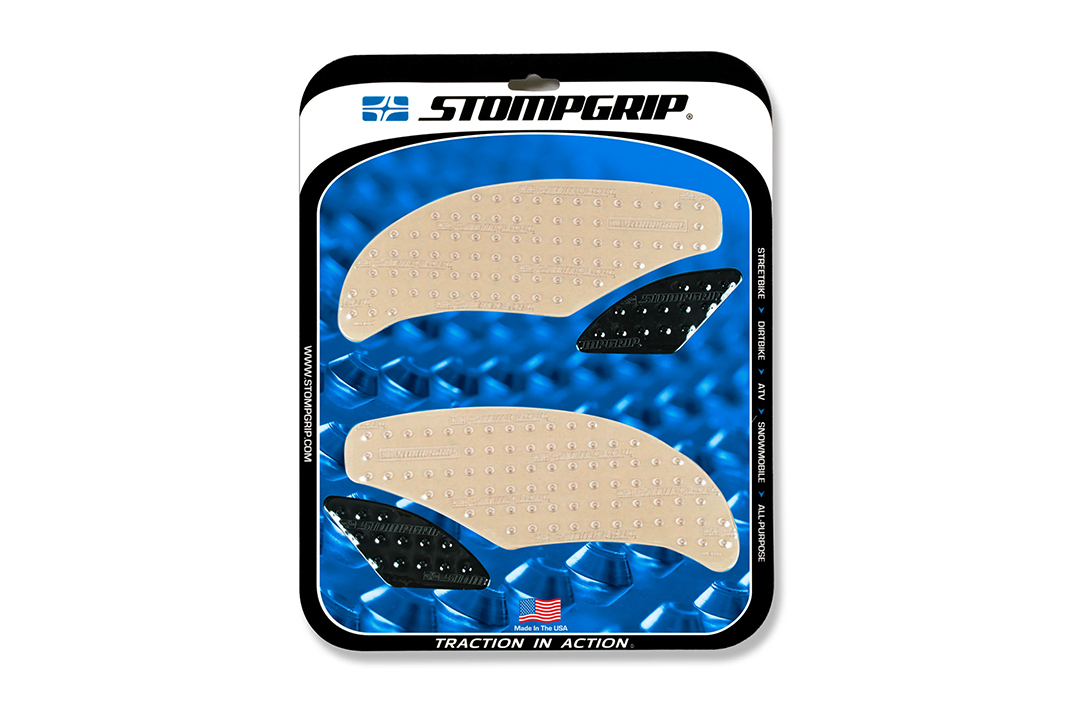 Stompgrip híbrido, Volcano, para Triumph, Speed 94 (R), 2015-2017, Speed Triple 1050i (R), 2011-2015