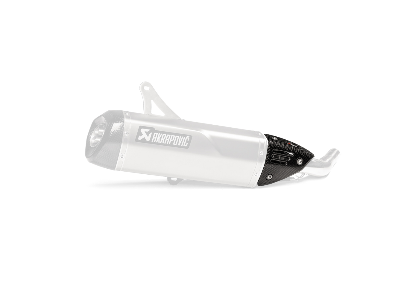 Protector térmico Akrapovic (Carbono) sistema de escape AK-S-VE3SO9-HRSS