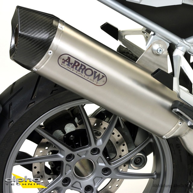 Escape ARROW MAXI RACE TECH para BMW R1200GS / R1250GS 2013- de aluminio