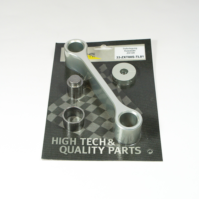 Kit de descenso alpha Technik 30mm para Kawasaki ZX10R / Ninja ZX-10R; Tipo ZXT00S / ZXT02L, a partir del año de modelo 2016-