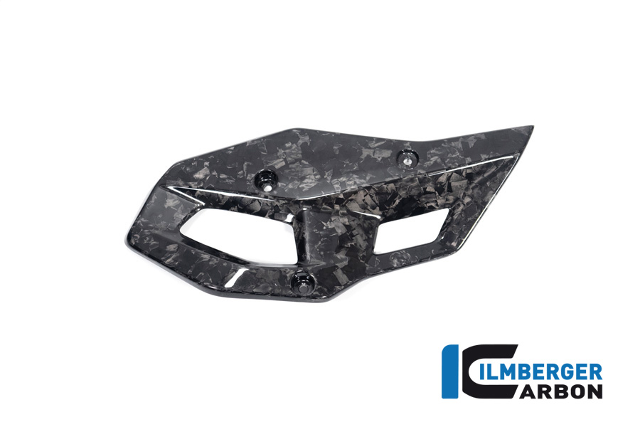 Protector de talón de Carbono Ilmberger lado derecho, Black Diamond Carbon, brillante, BMW R1300GS 2023-