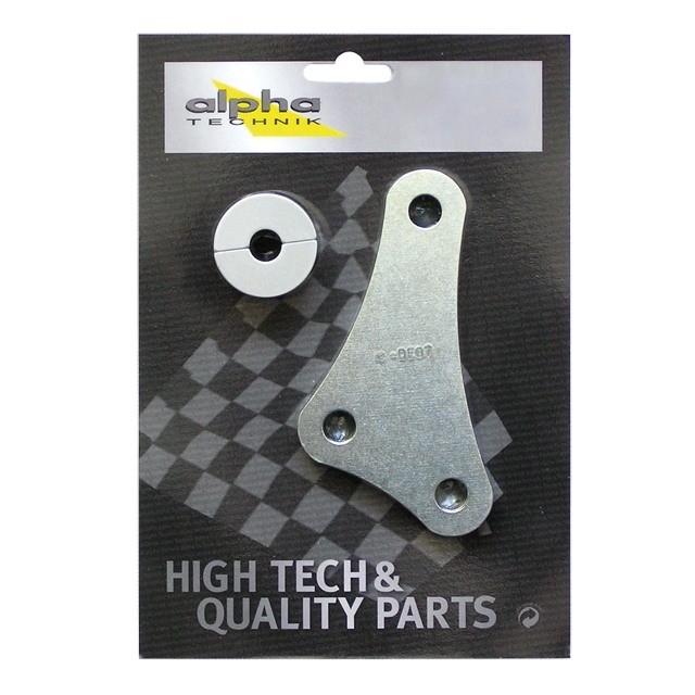Kit de descenso alpha Technik 60mm Yamaha WR125R; Tipo DE07; Año del modelo 2009-