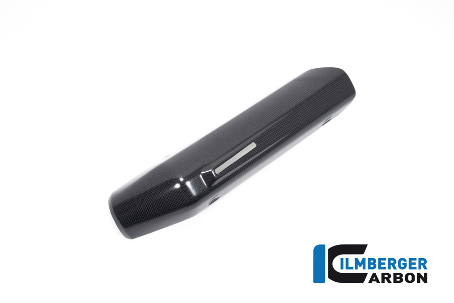 Protector térmico de escape de carbono Ilmberger para Akrapovic silenciador, mate, Ducati Multistrada V4 2020-