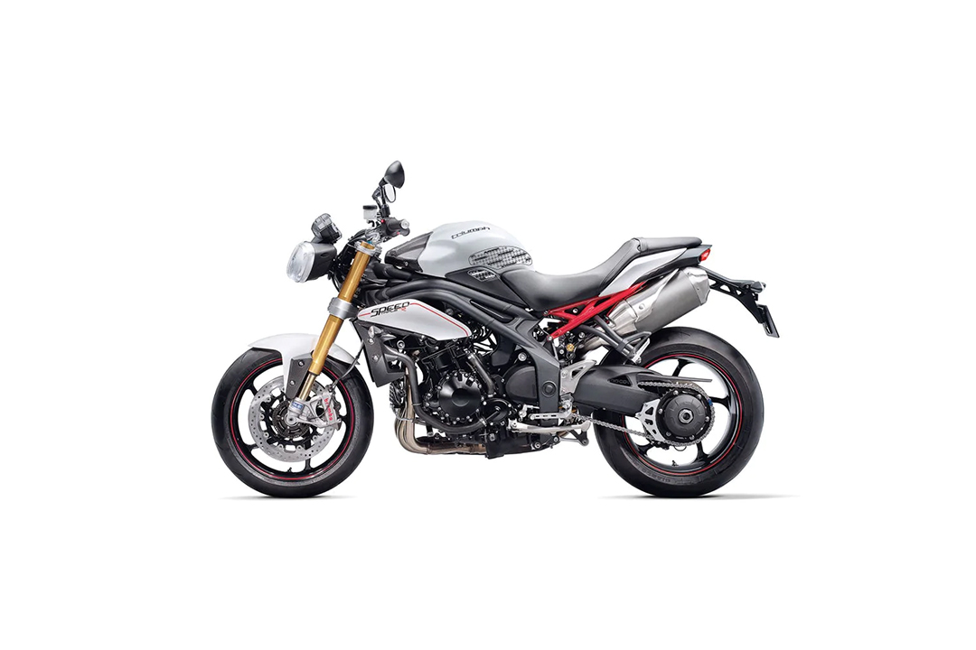 Stompgrip híbrido, Volcano, para Triumph, Speed 94 (R), 2015-2017, Speed Triple 1050i (R), 2011-2015