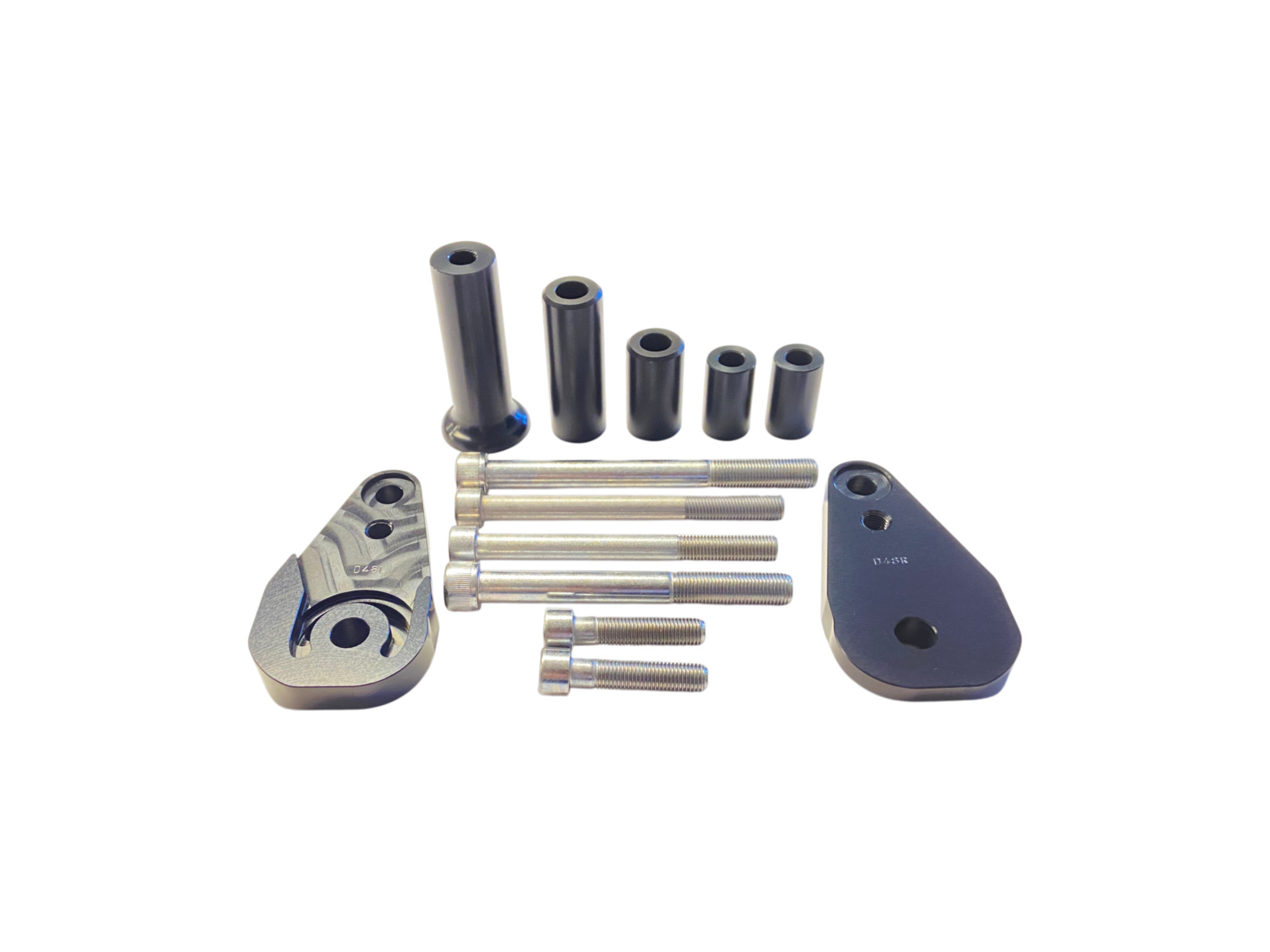 Kit de montaje de protectores de caída LSL, para Ducati Monster 821/1200, 14-, negro