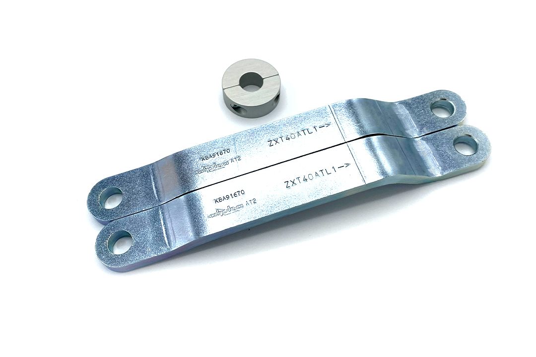 Kit de descenso alpha Technik de 30 mm para Kawasaki ZZR1400; ZXT40A; Año del modelo 2006-
