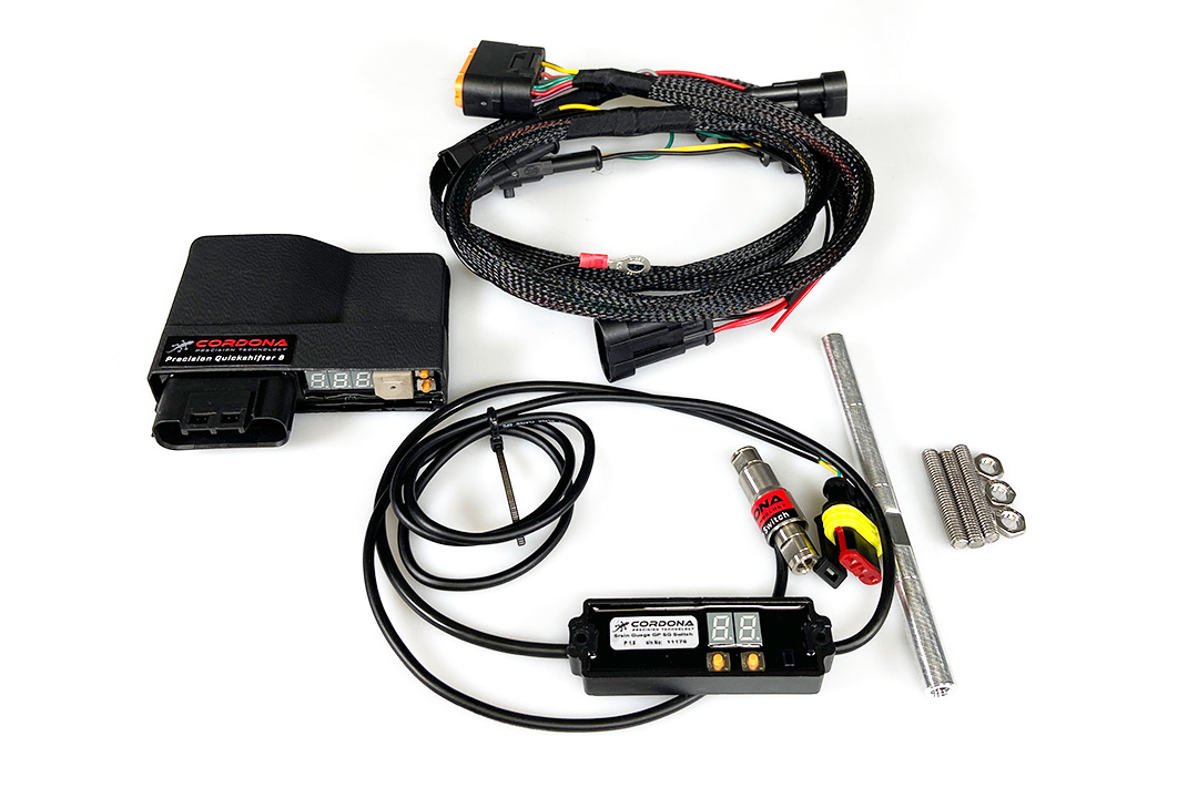 Cambio rápido CORDONA PQ8 212 Combo, cambio automático autónomo para varias Ducati Monster / Hypermotard / Multistrada, etc.