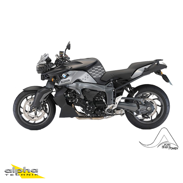 Stompgrip transparente, Volcano, para BMW K1200R, 2004-2009, K1300R, 2008-2012