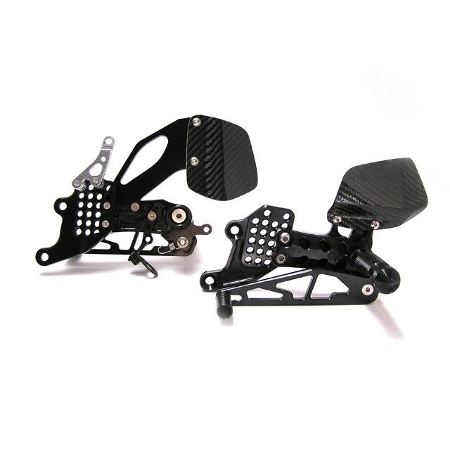 GILLES AS31 reposapiés para Aprilia SL1000 Falco negro