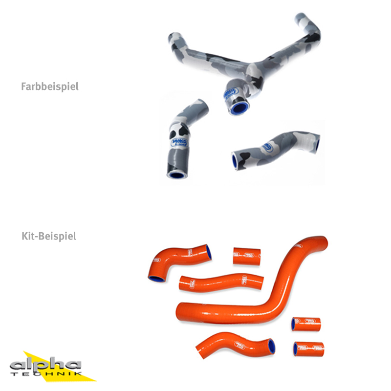 Kit de mangueras de silicona SAMCO SPORT camuflaje urbano para KTM 950 Adventure S 990 Adventure S 990 Super Duke año del modelo 2004-2013