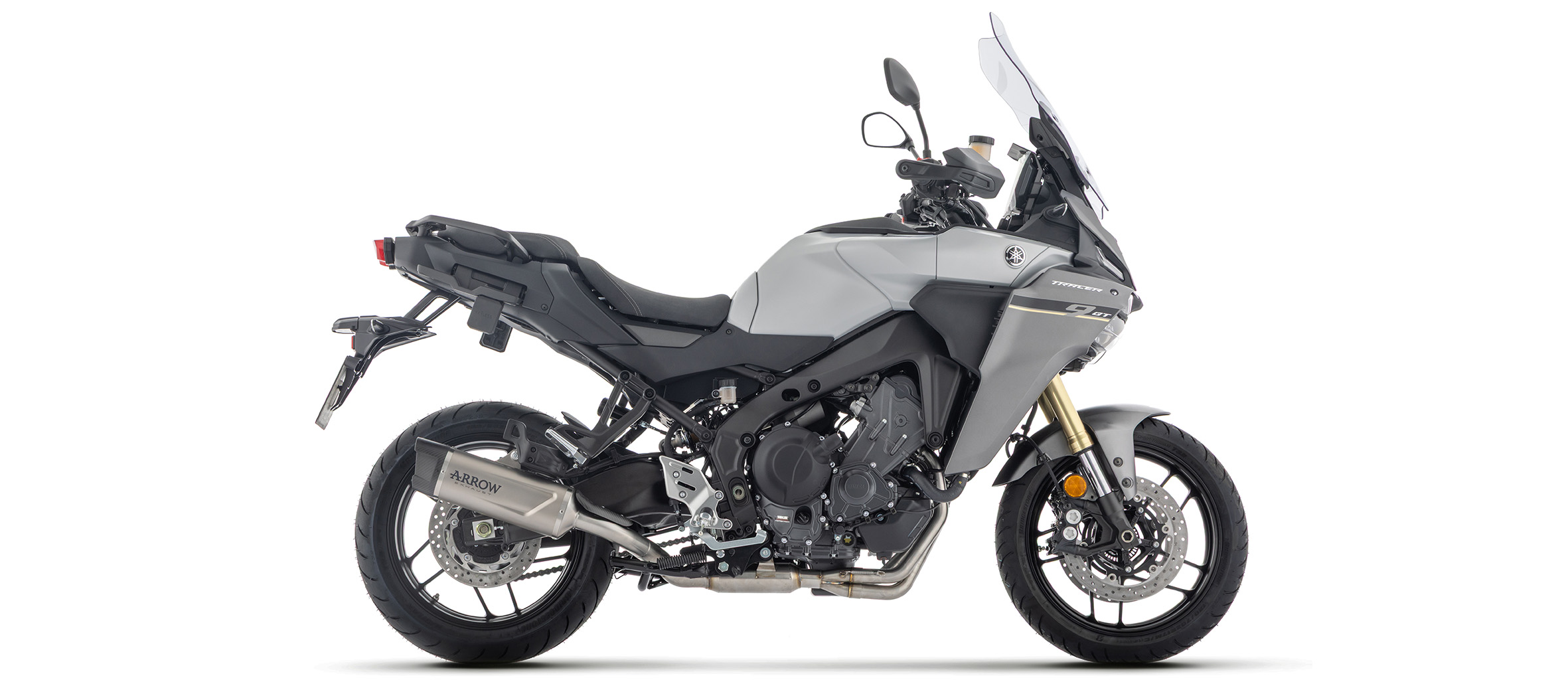 ARROW Auspuff INDY RACE EVO Titanhülle für Yamaha Tracer 9 / GT, RN99, RNA1, 2025-