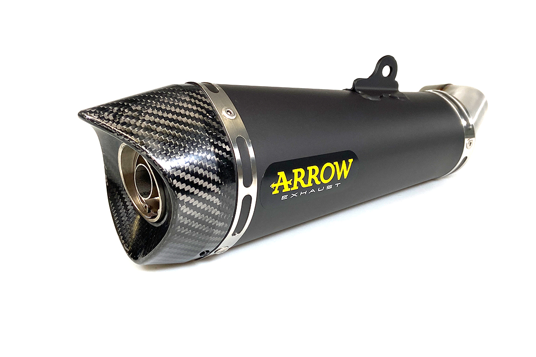 Escape ARROW X-KONE DARK para Honda MSX 125 Grom, año del modelo 2021-2024, Acero inoxidable