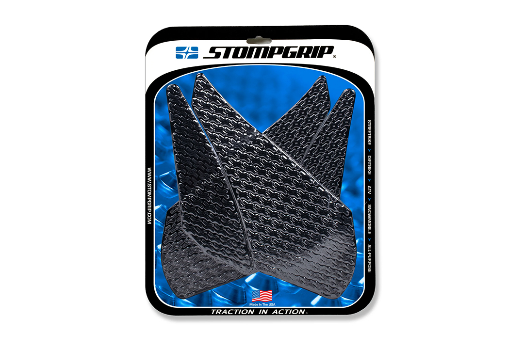 Stompgrip negro, Icon, para Yamaha YZF-R1, 2007-08