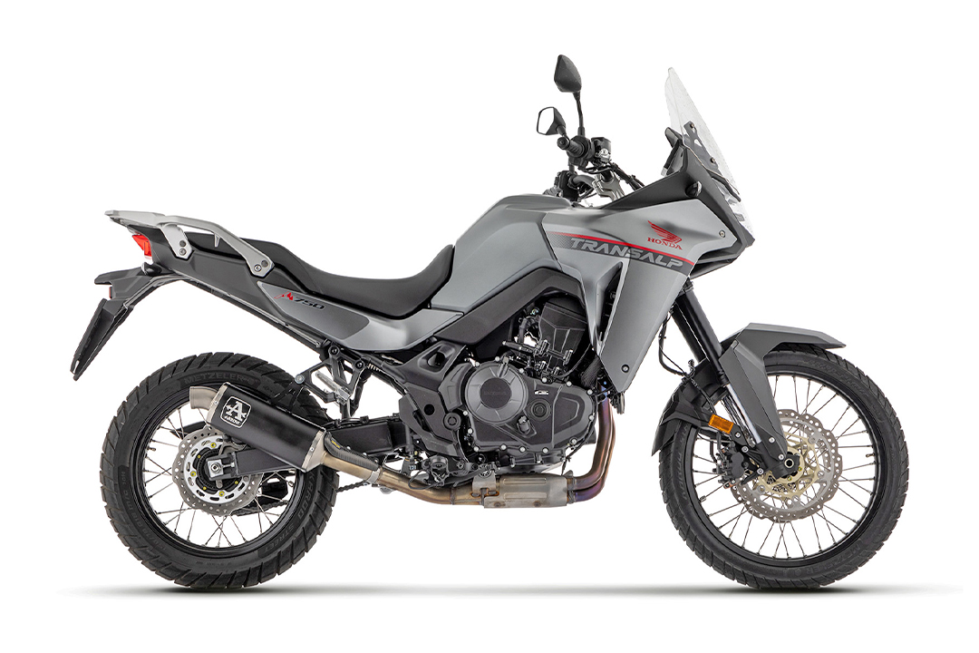 ARROW Escape INDY RACE DARK Aluminio para Honda XL 750 Transalp Año del modelo 2023-