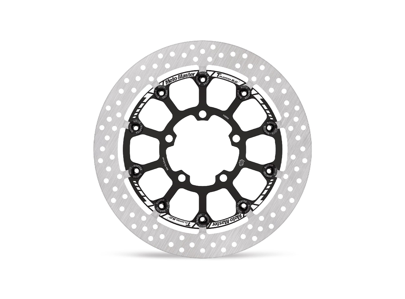 MOTO MASTER disco de freno disco simétrico rotacionalmente, T-Floater para Triumph Daytona / Scrambler / Street Triple y Thruxton, a partir del año de modelo 2013- según el área de aplicación.