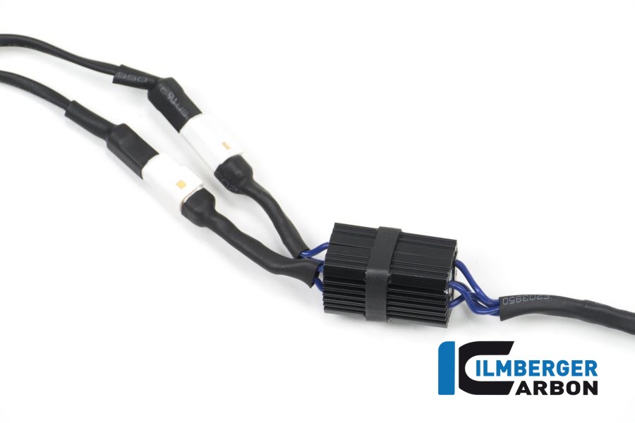 Kit de cables de carbono Ilmberger para la reubicación del soporte de matrícula