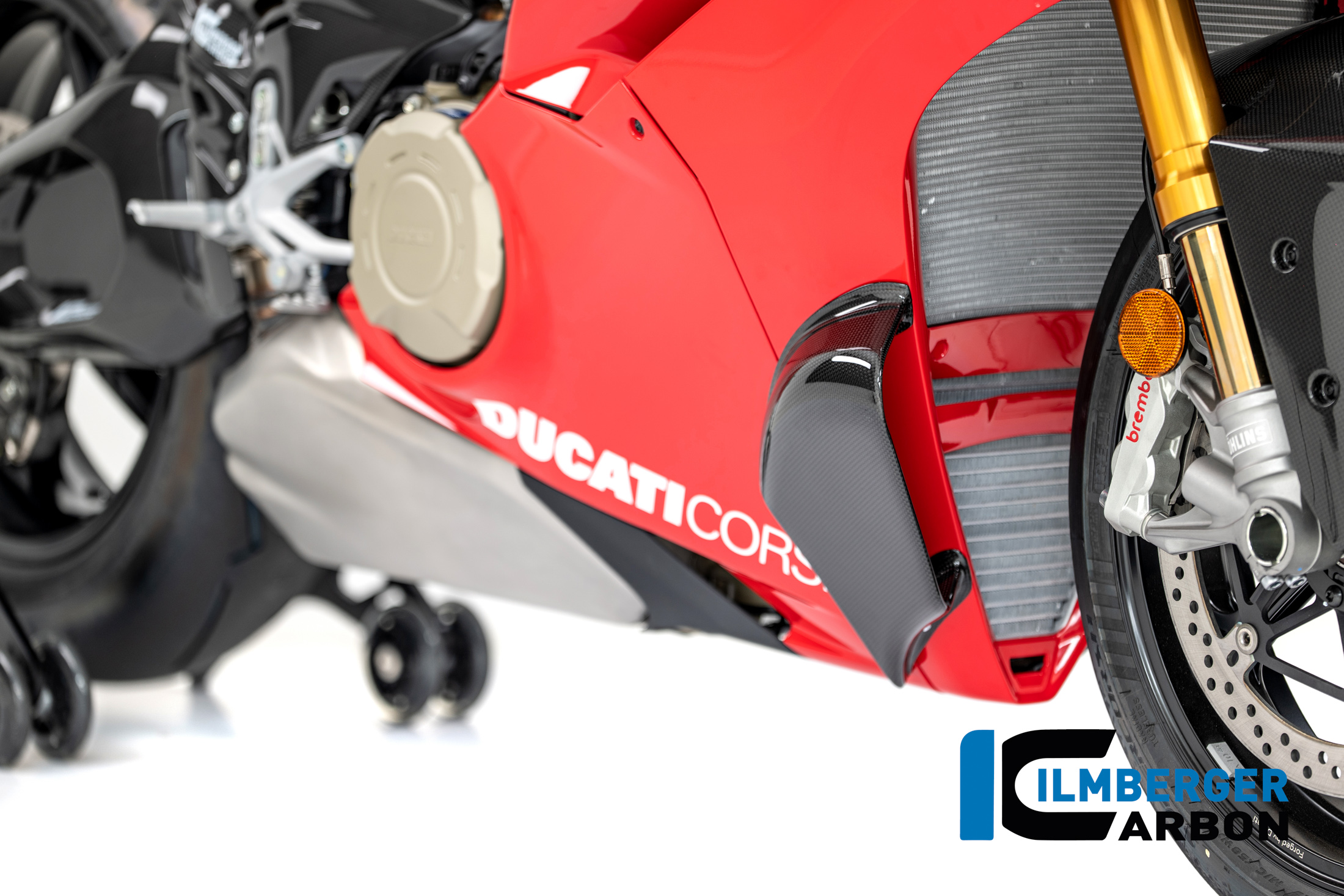 Ilmberger Carbon Sidepod rechts, glänzend, Ducati Panigale V4 R, 2025-