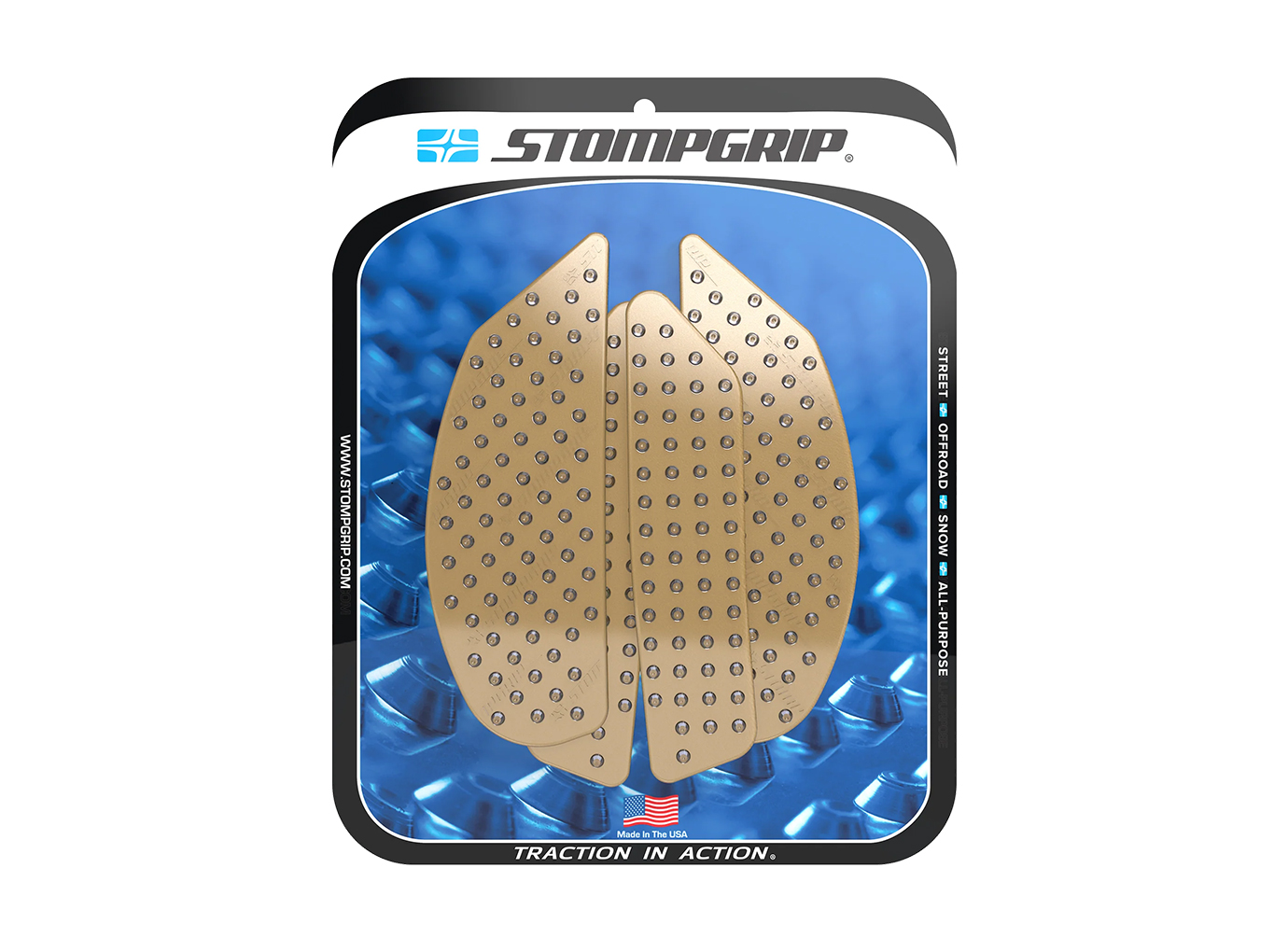 Stompgrip depósito de gasolina Pad transparente, Volcano, para Yamaha MT10, 2022-2025