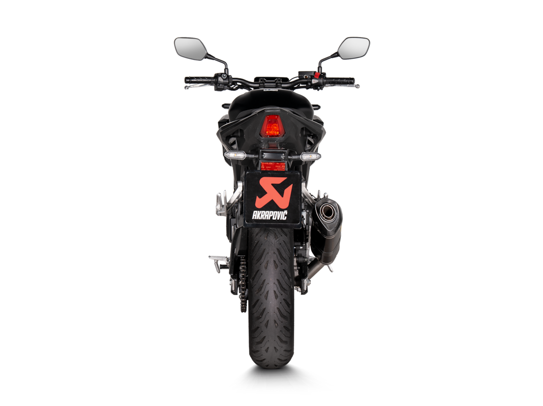 Escape Akrapovic Slip-On Line (Carbon) para Honda CB500 Hornet, CBR500R, NX500 2020-2025