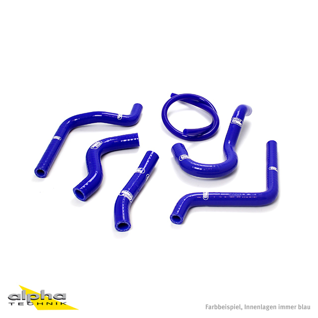 Kit de mangueras de silicona SAMCO SPORT azul para Honda CR125R año modelo 2003-2004