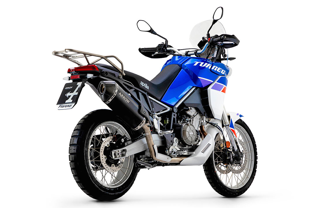 ARROW Escape SONORA DARK para Aprilia Tuareg 660 año de modelo 2022-