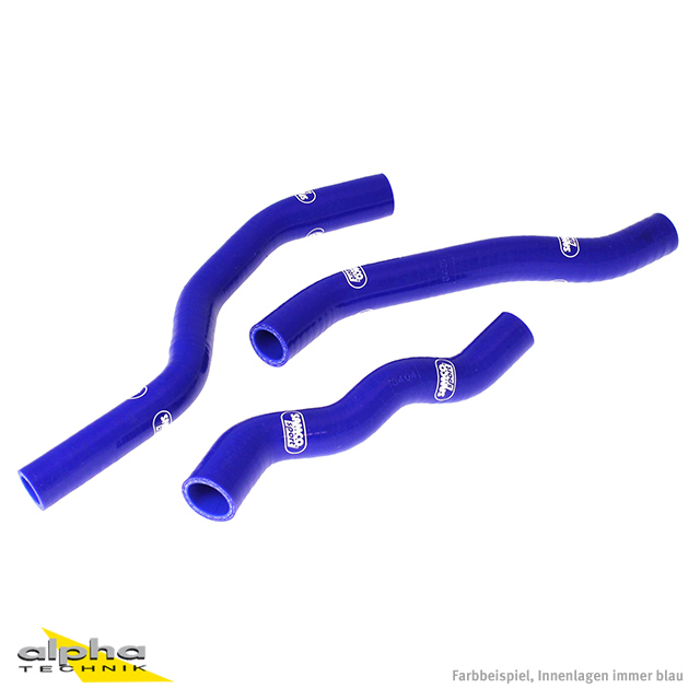 Kit de mangueras de silicona SAMCO SPORT azul para Yamaha XTZ750 Super Tenere año de modelo 1989-1997