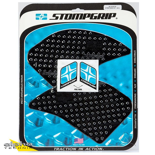 Stompgrip negro, Volcano, para Buell 1125R, modelos XB (Ver lista de compatibilidad)