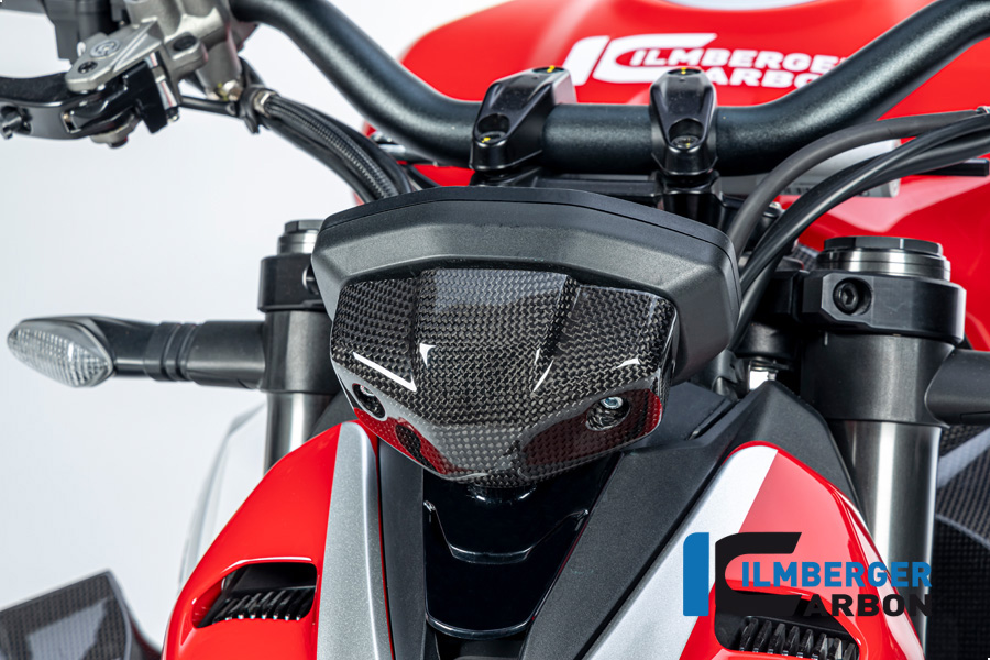 Cubierta de Instrumentos de Carbono Ilmberger, brillante, Ducati Streetfighter V2, 2022-