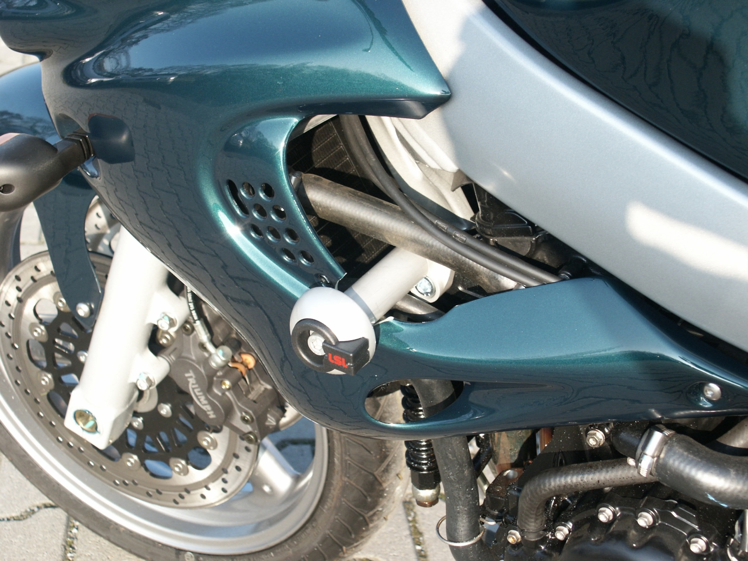 Kit de montaje LSL para protectores de caída para Triumph Sprint ST, 2000-, Sprint RS, 2000-2004